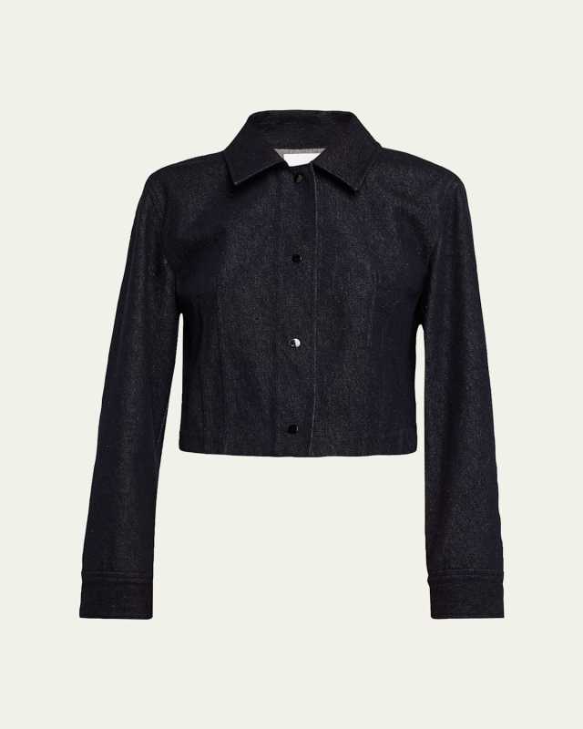 Cropped Shirt Jacket